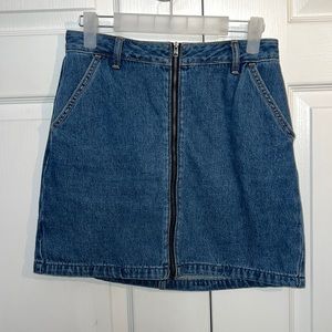 Hollister, high-rise, jean skirt SIZE 3